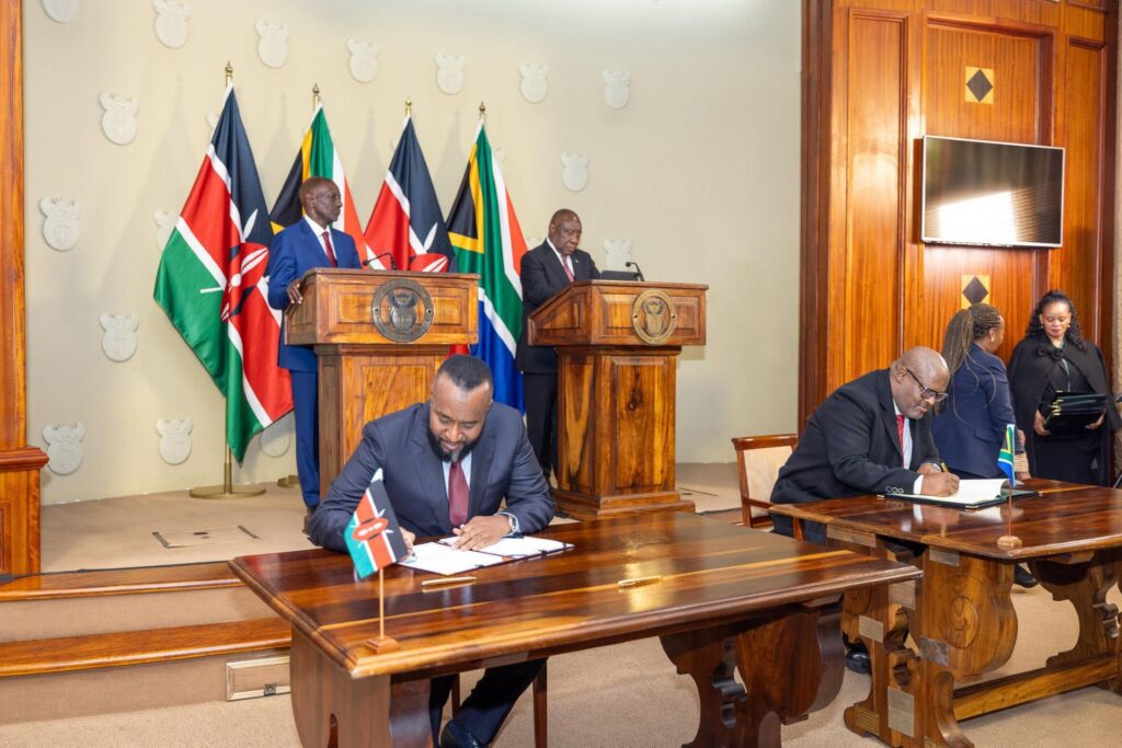 South Africa and Kenya